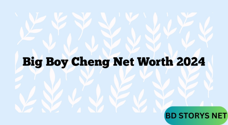 Big Boy Cheng Net Worth 2024