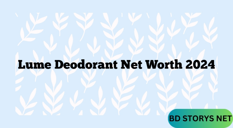 Lume Deodorant Net Worth 2024