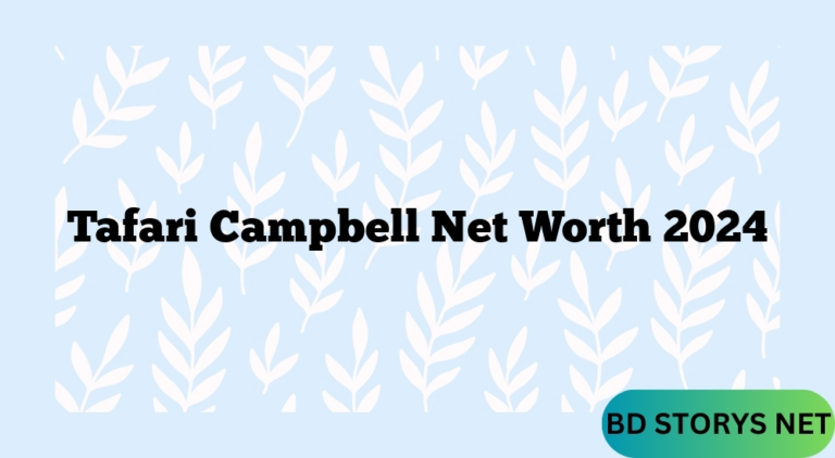 Tafari Campbell Net Worth 2024