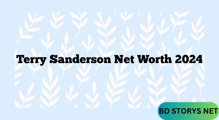 Terry Sanderson Net Worth 2024
