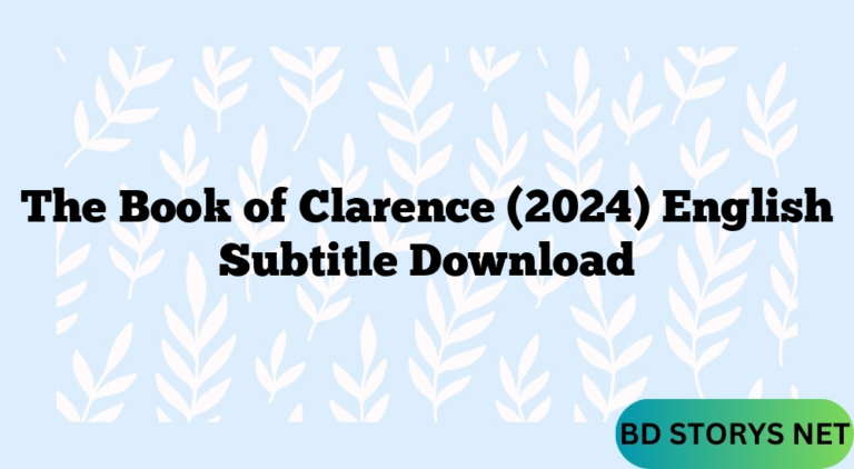 The Book of Clarence (2024) English Subtitle Download