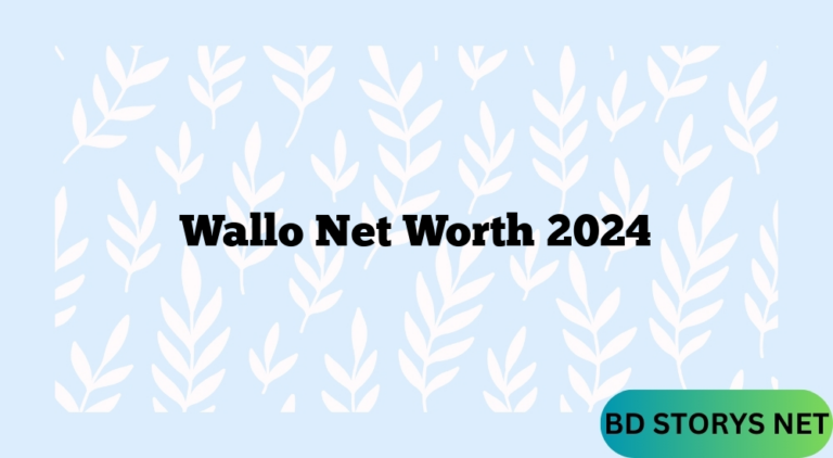 Wallo Net Worth 2024