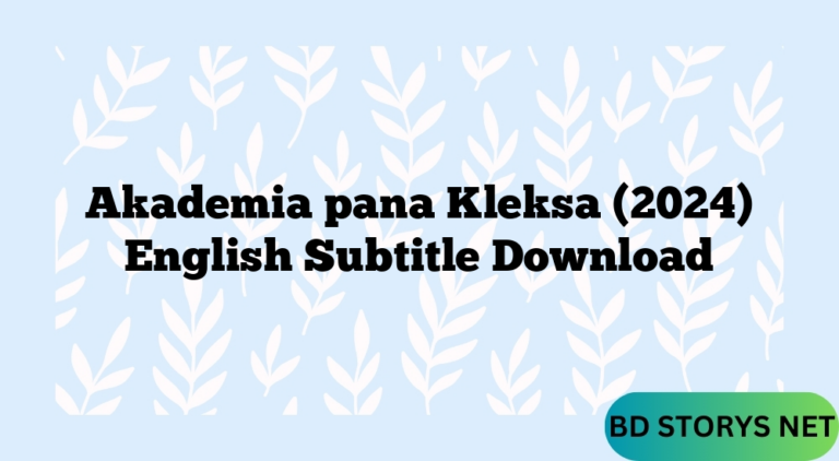 Akademia pana Kleksa (2024) English Subtitle Download