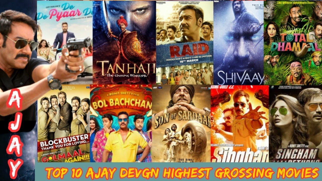 Top 10 Ajay Devgn Movies