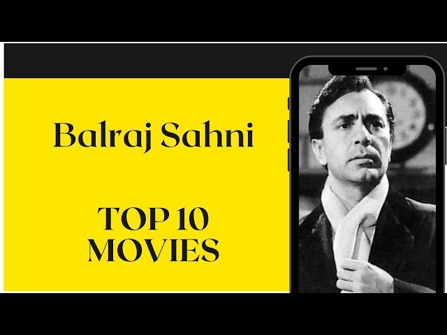 Top 10 Balraj Sahni Movies